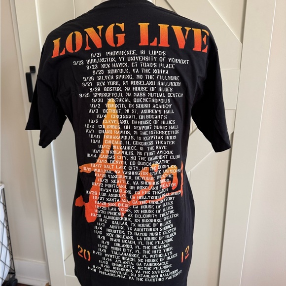 ASAP Black Graphic Concert T-Shirt 2012 New - Picture 5 of 5